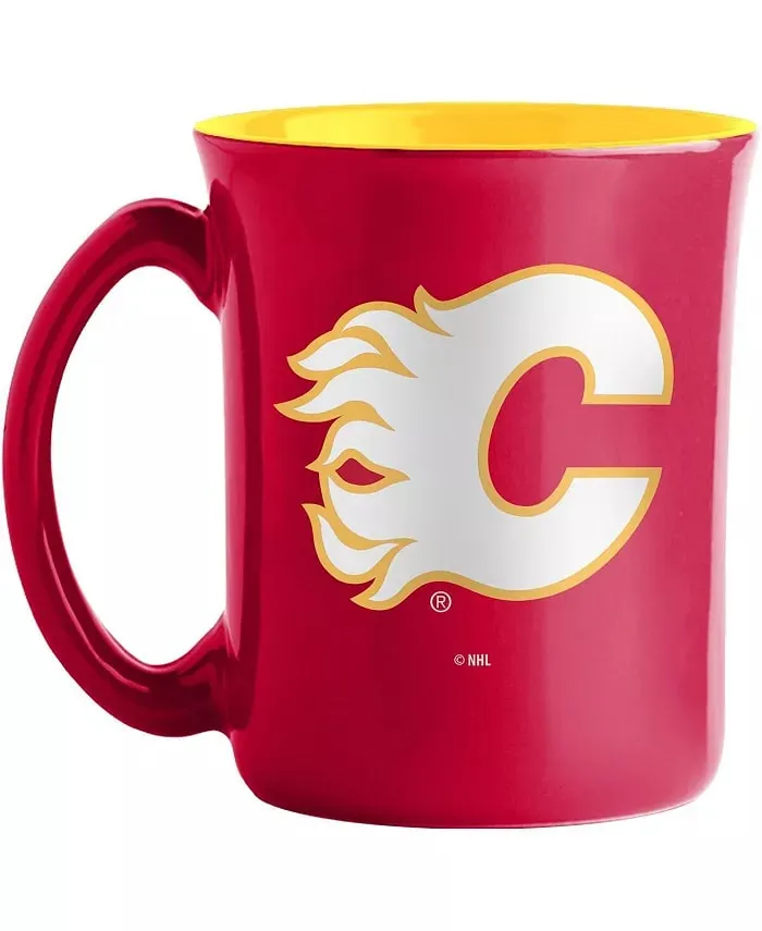 The Sports Vault NHL Calgary Flames 14oz Sculpted Mug