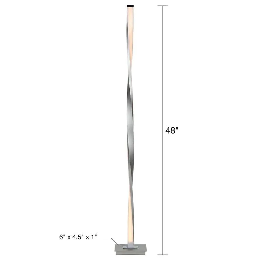 Torsion LED Floor Lamp