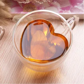 Transparent Heart Porcelain mug