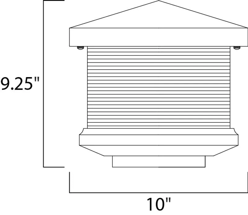 Triumph VX Outdoor Deck Lantern