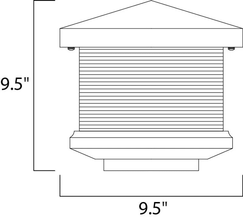 Triumph VX Outdoor Deck Lantern