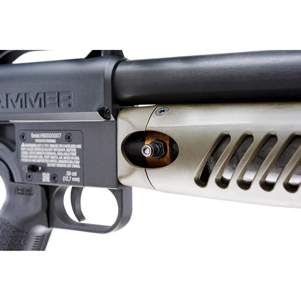 UMAREX Hammer .50 Caliber PCP Airgun Hunting Air Rifle w/ Air Tank