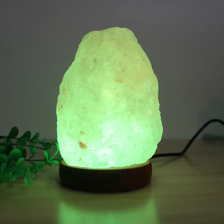 USB Small Color Changing Pyramid Pink Himalayan Salt lamp