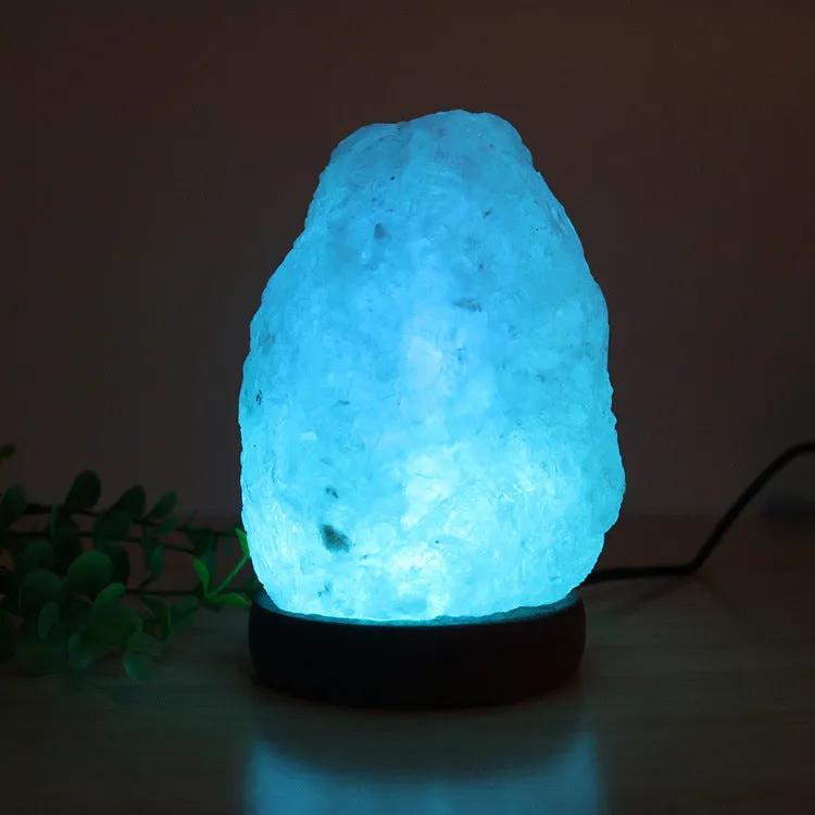 USB Small Color Changing Pyramid Pink Himalayan Salt lamp