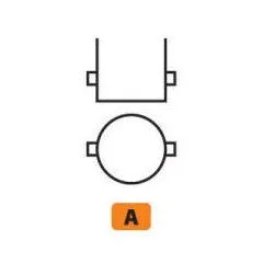 Warm White LED Bayonet Bulb - BA15D SBC 10-30V