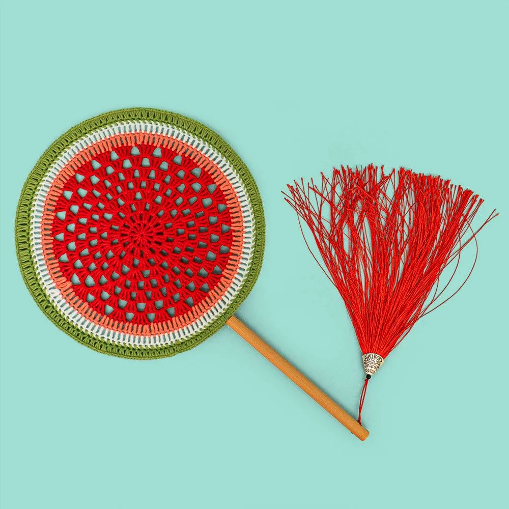 Watermelon Fan Crochet Kit