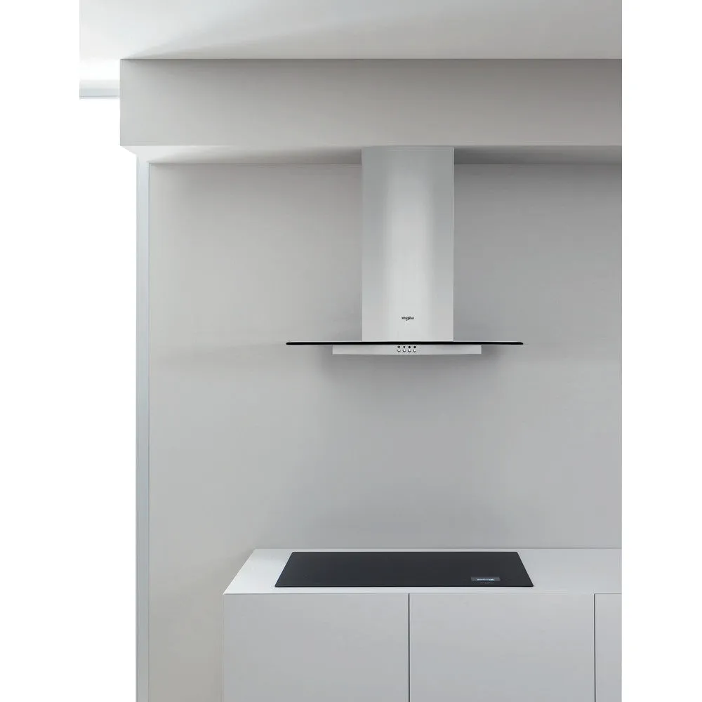 Whirlpool 60CM Chimney Cooker Hood - Inox | WHFG64FLMX