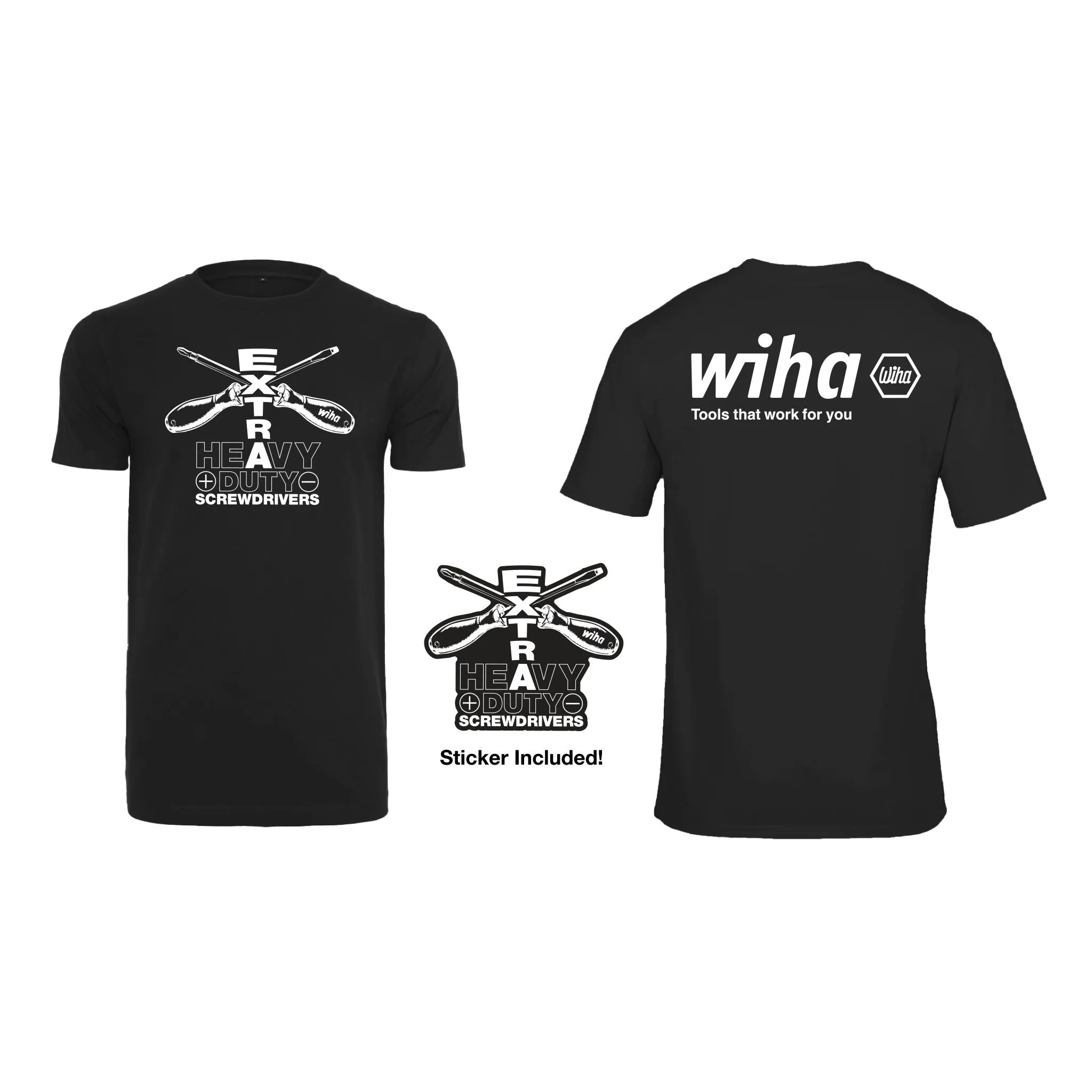 Wiha Extra Heavy Duty Screwdriver T-Shirt XL