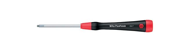 Wiha PicoFinish Ball End Hex Screwdriver 1.3mm