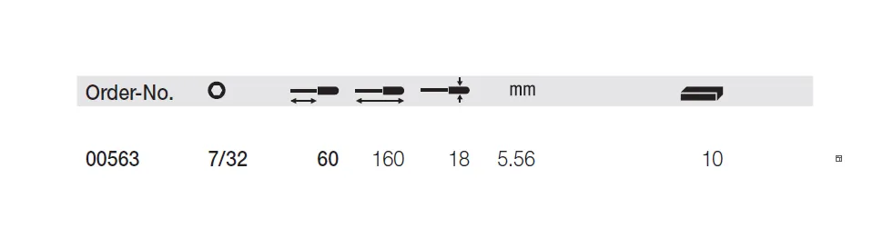 Wiha PicoFinish Hex Nut Driver Inch Sizes 7/32"