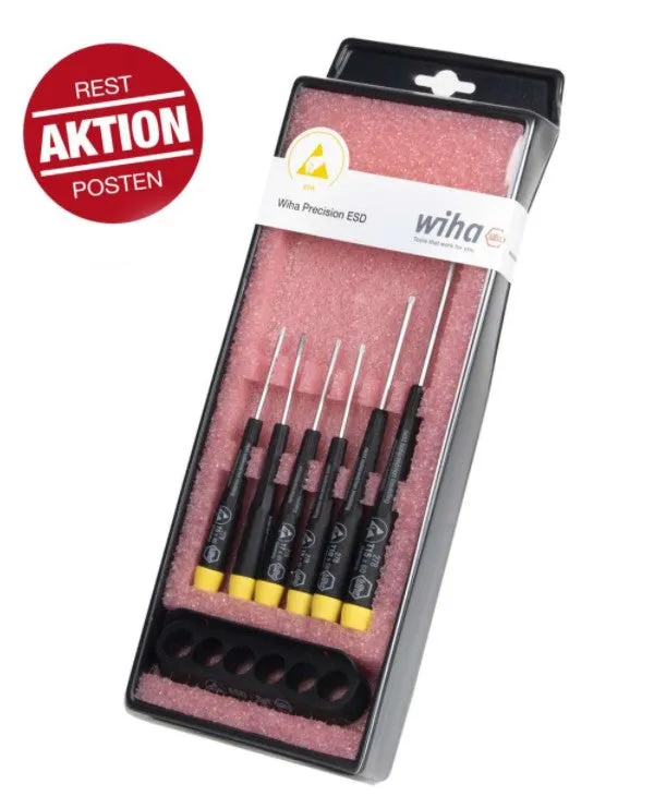 Wiha Precision ESD TORX® Screwdriver Set 6pcs