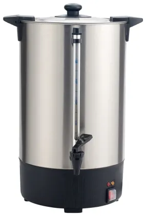 Winco ECU-100A Commercial 100 Cup Stainless Steel Coffee Urn 110 120 Volt 1500 Watt | Denson CFE