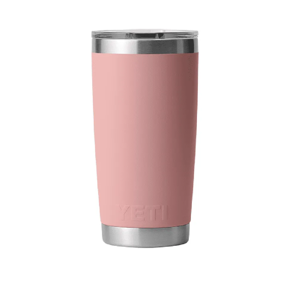 Yeti Rambler 20oz (591 ml) Tumbler - Sandstone Pink