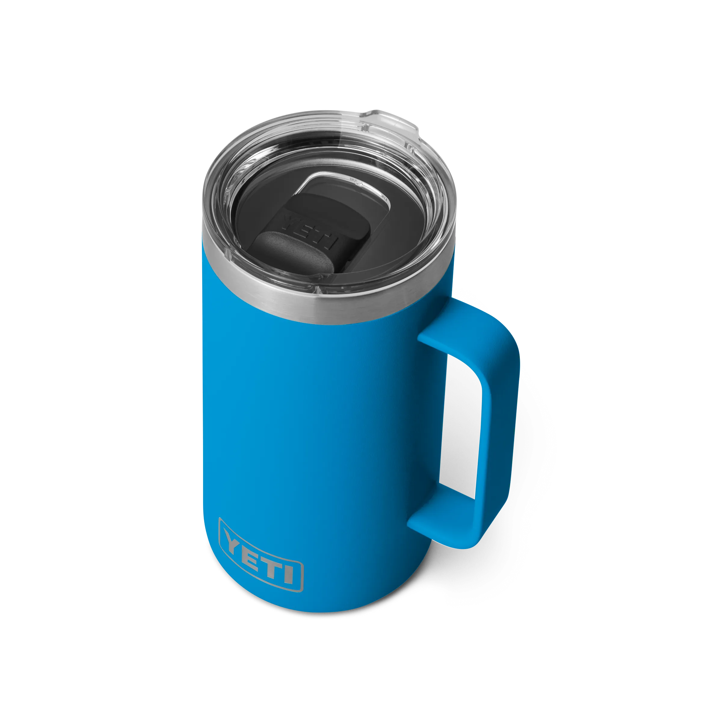 Yeti Rambler 24oz/710ml Mug with Magslider Lid - Big Wave Blue