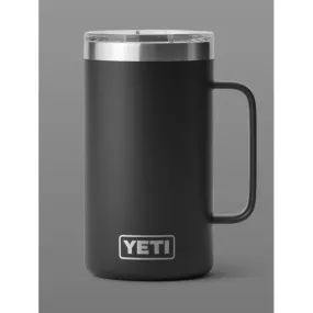 Yeti Rambler 24oz/710ml Mug with Magslider Lid - Black