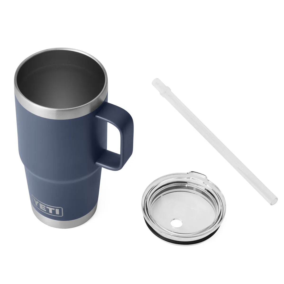 YETI Rambler 25 oz. Mug With Straw Lid, Navy