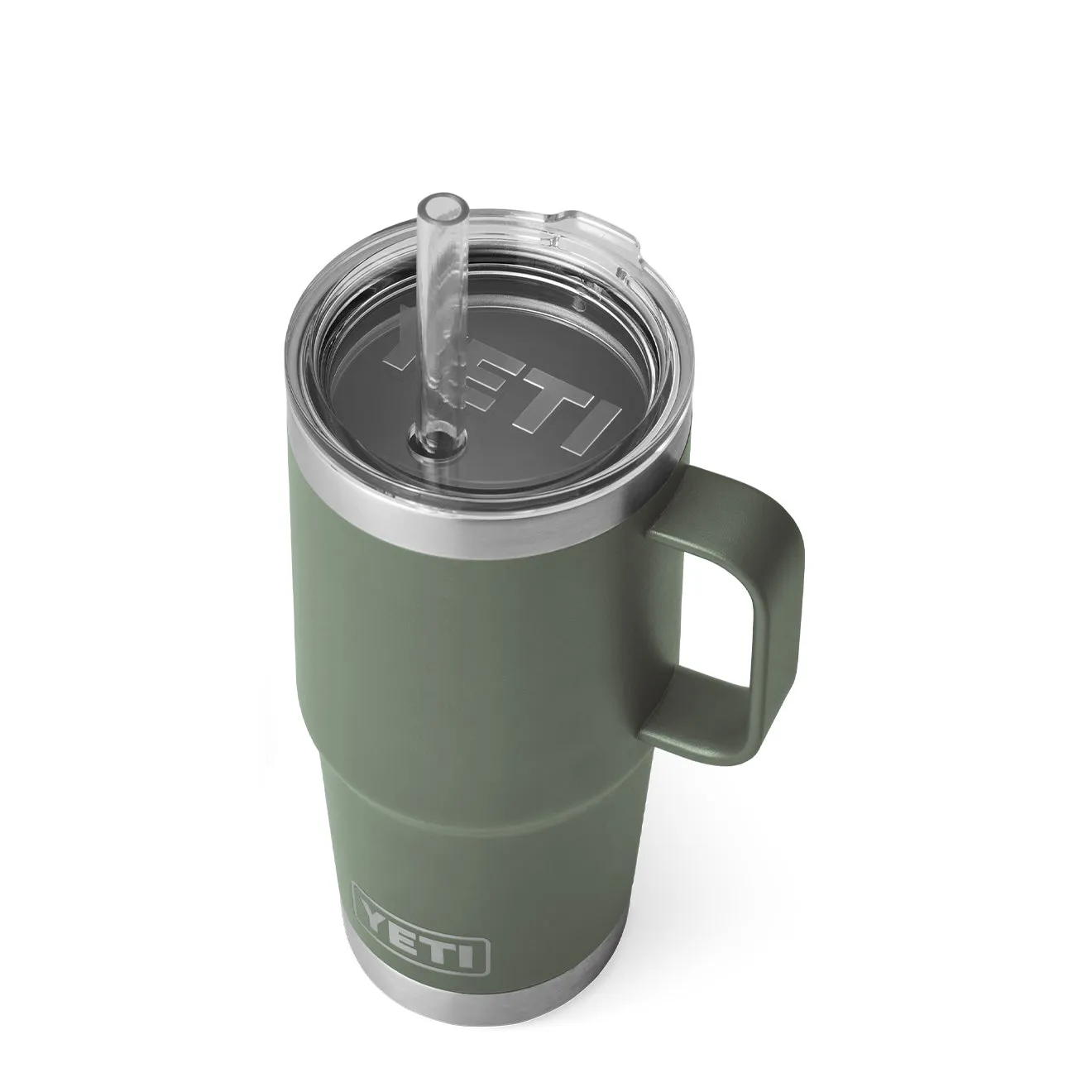 YETI Rambler 25oz Straw Mug Camp Green