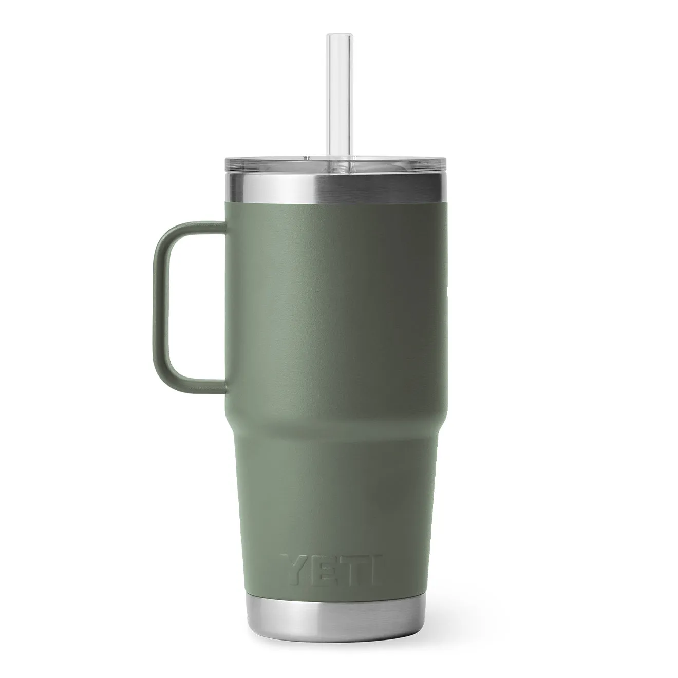 YETI Rambler 25oz Straw Mug Camp Green