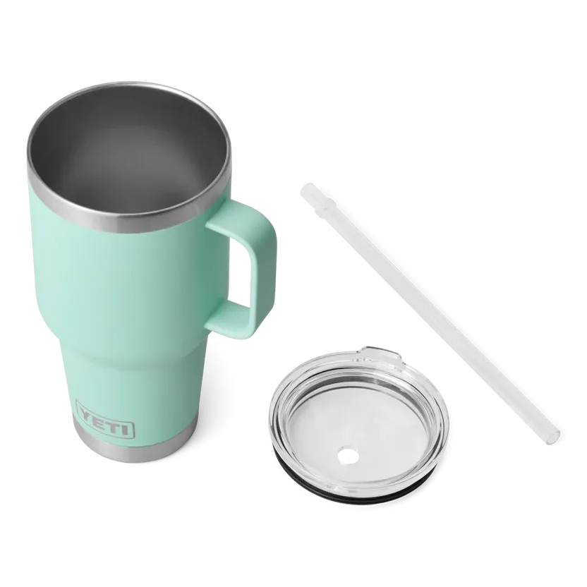 YETI Rambler 35 OZ (994ml) Straw Mug With Straw Lid - Seafoam