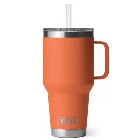 YETI Rambler 35 oz. Mug With Straw Lid, High Desert Clay