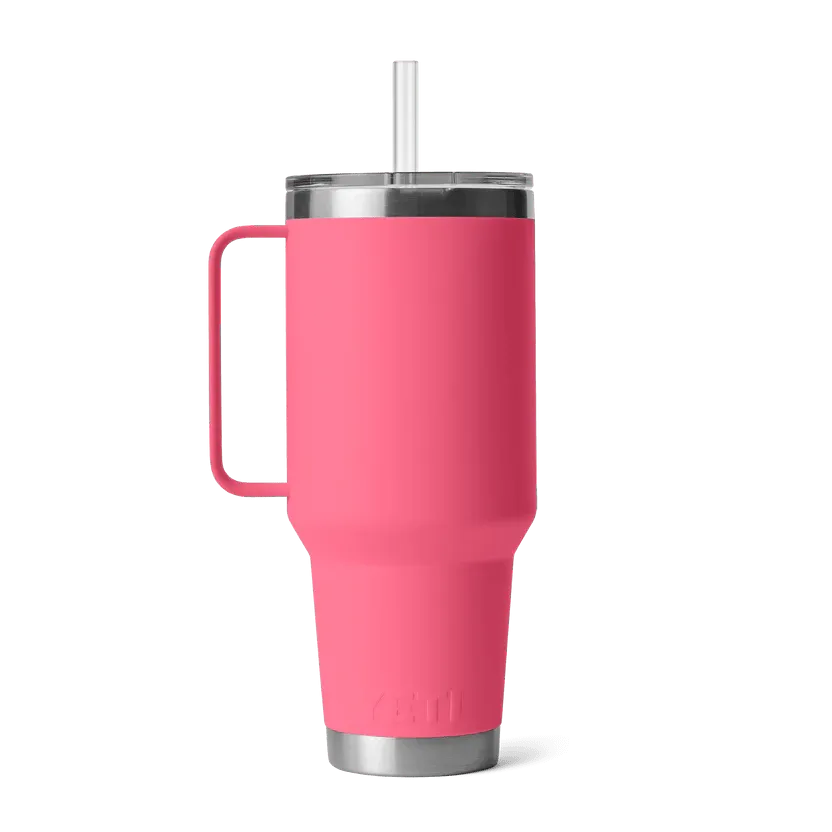 YETI | Rambler® 42 oz Straw Mug With Straw  Lid - Tropical Pink