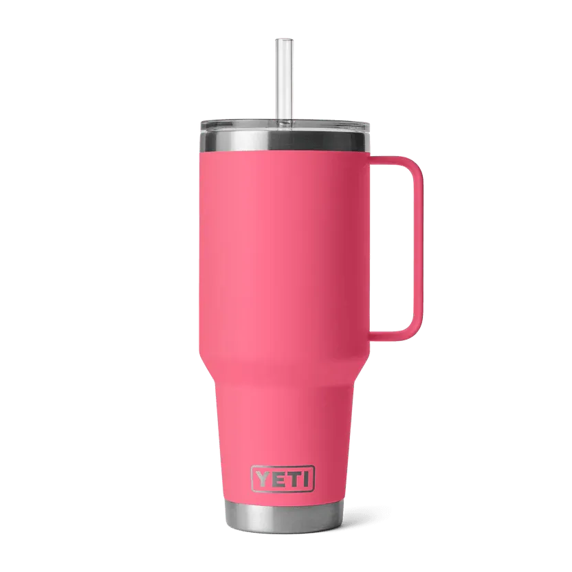 YETI | Rambler® 42 oz Straw Mug With Straw  Lid - Tropical Pink